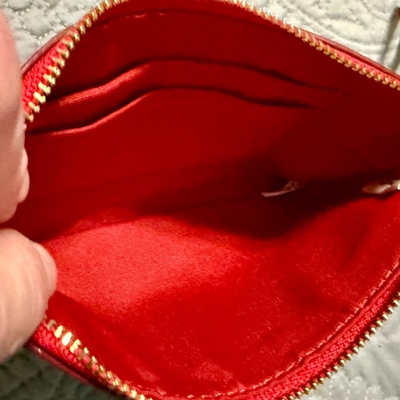 Coach Corner Zip Wristlet in Crossgrain Leather - Picture 6 of 8